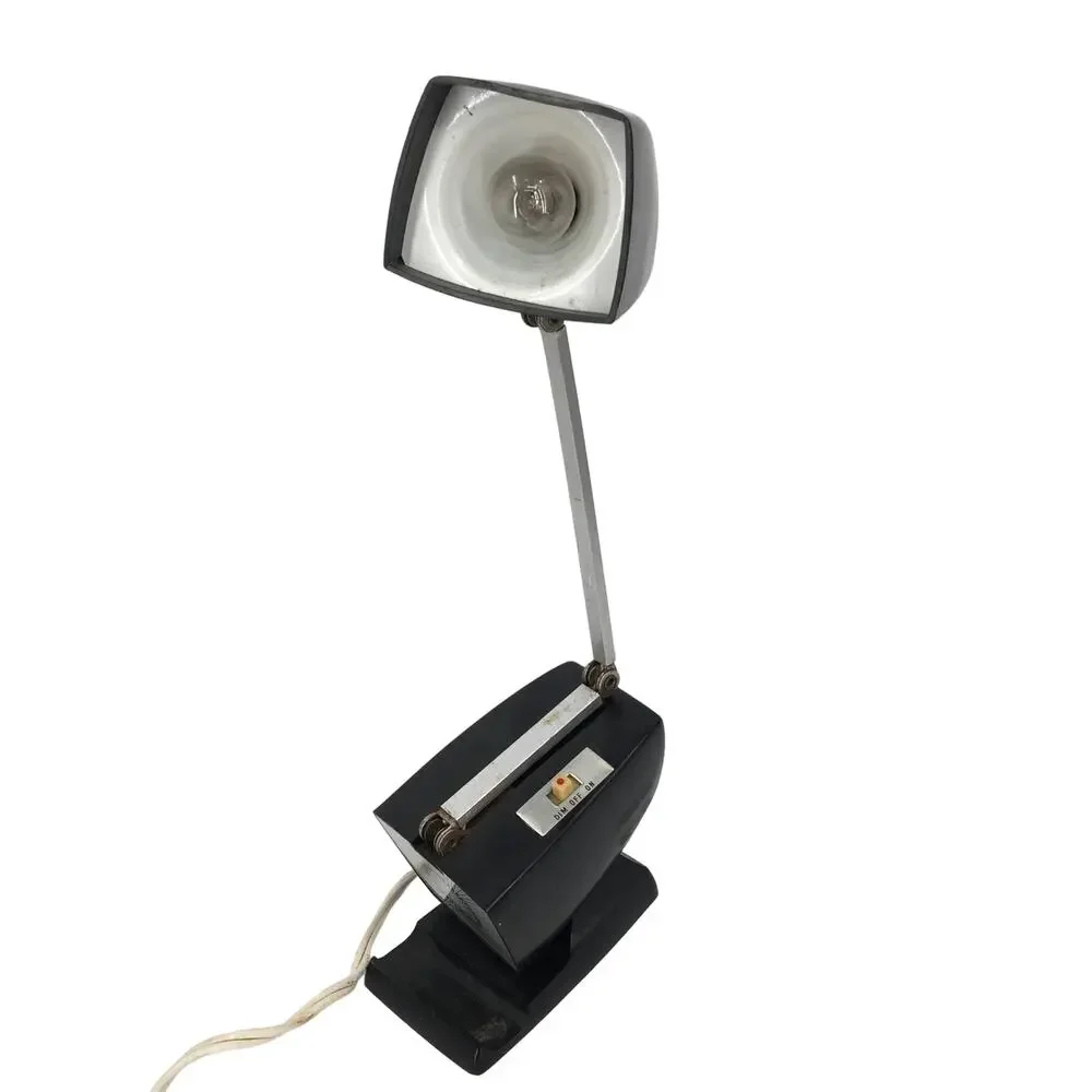 Vintage Mid Century French Industrial Desk Lamp